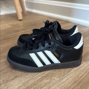 Adidas Black and White Samba Sneakers Classic Design